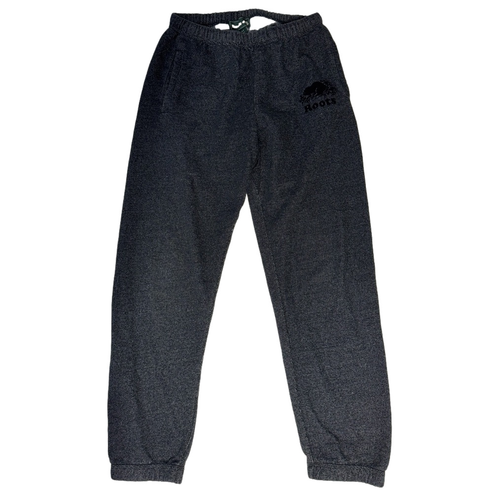Roots Unisex Adult Small Salt & Pepper Grey Joggers Pants Activewear Sweats